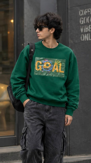 George Round-Neck Sweatshirt Drop